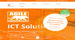 Desktop Screenshot of agileict.co.uk