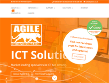 Tablet Screenshot of agileict.co.uk